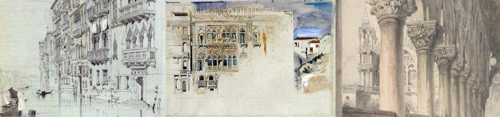 acquerelli di john ruskin a venezia